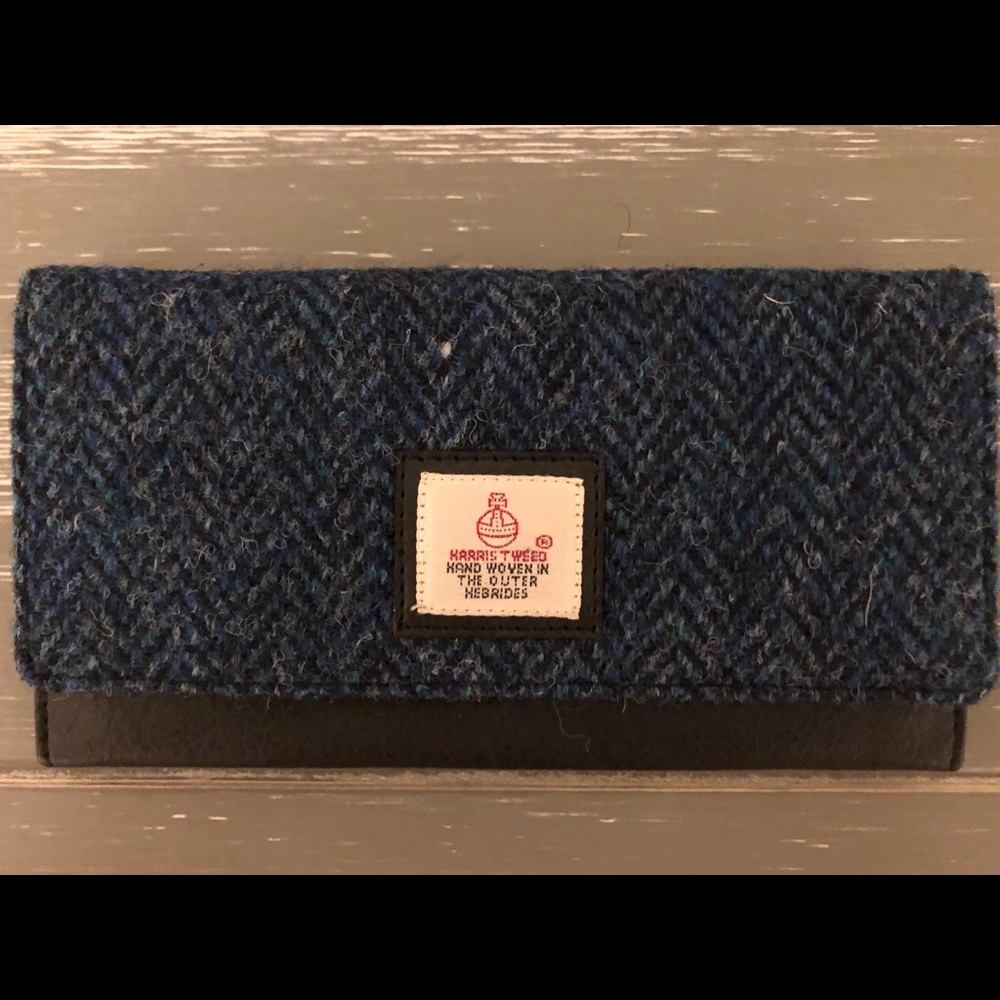 Brand new Harris Tweed wallet!